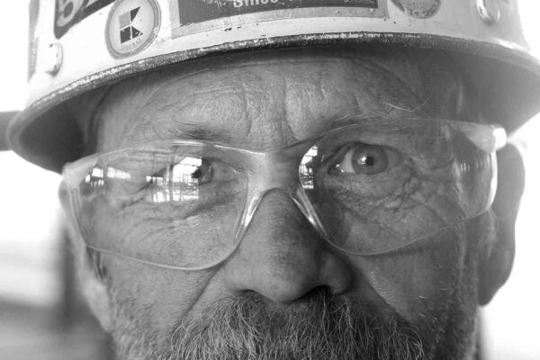 old man union Iron worker