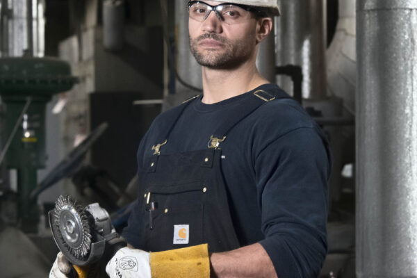 Union Boilermaker at coal plant