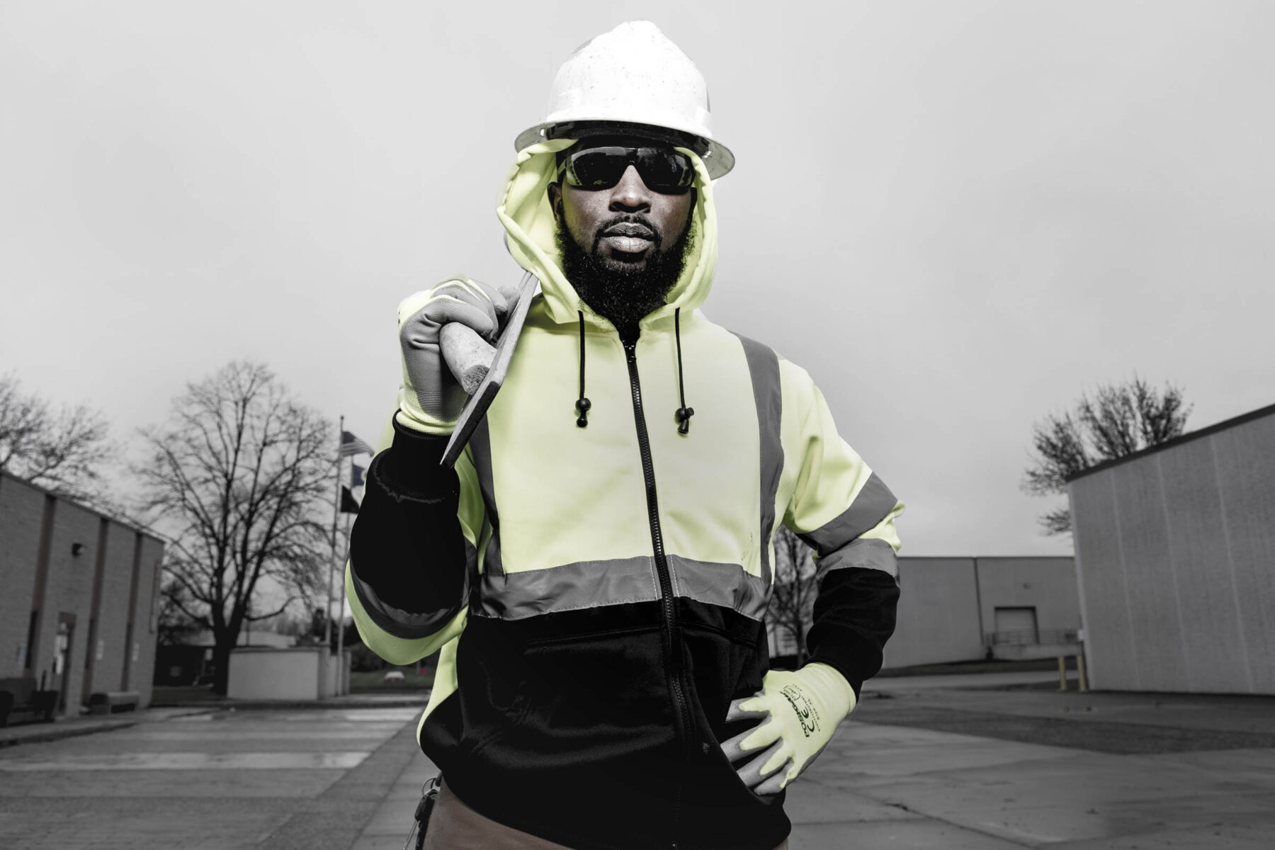 Afro American union cement mason